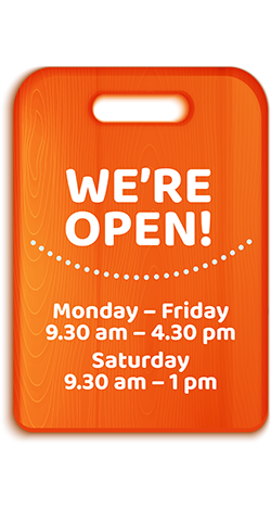 We're open!